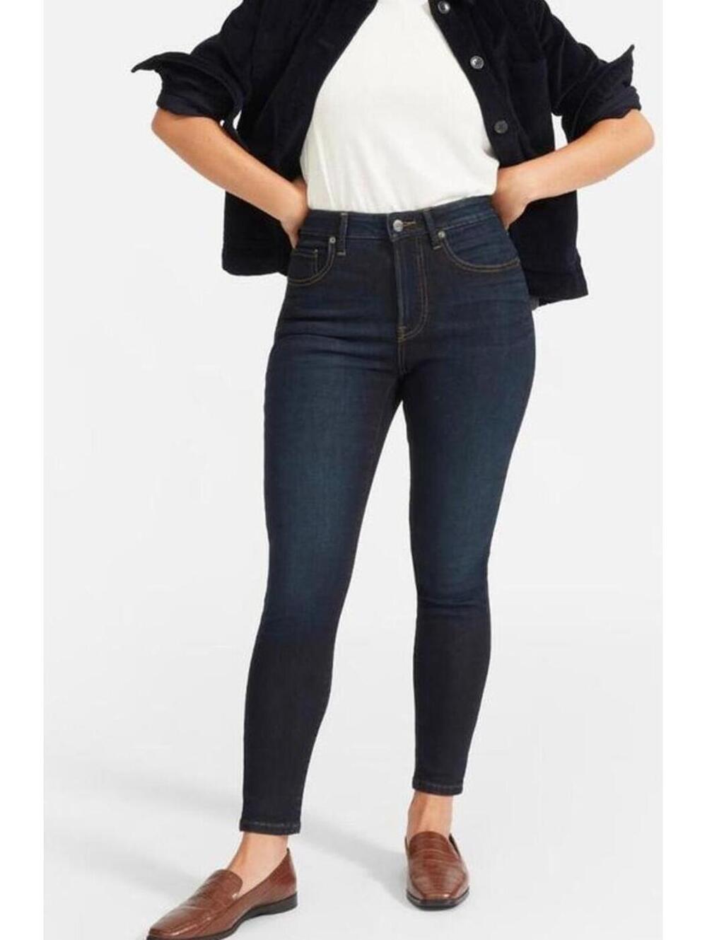 EVERLANE Curvy High Rise Skinny Jean; Women's 27